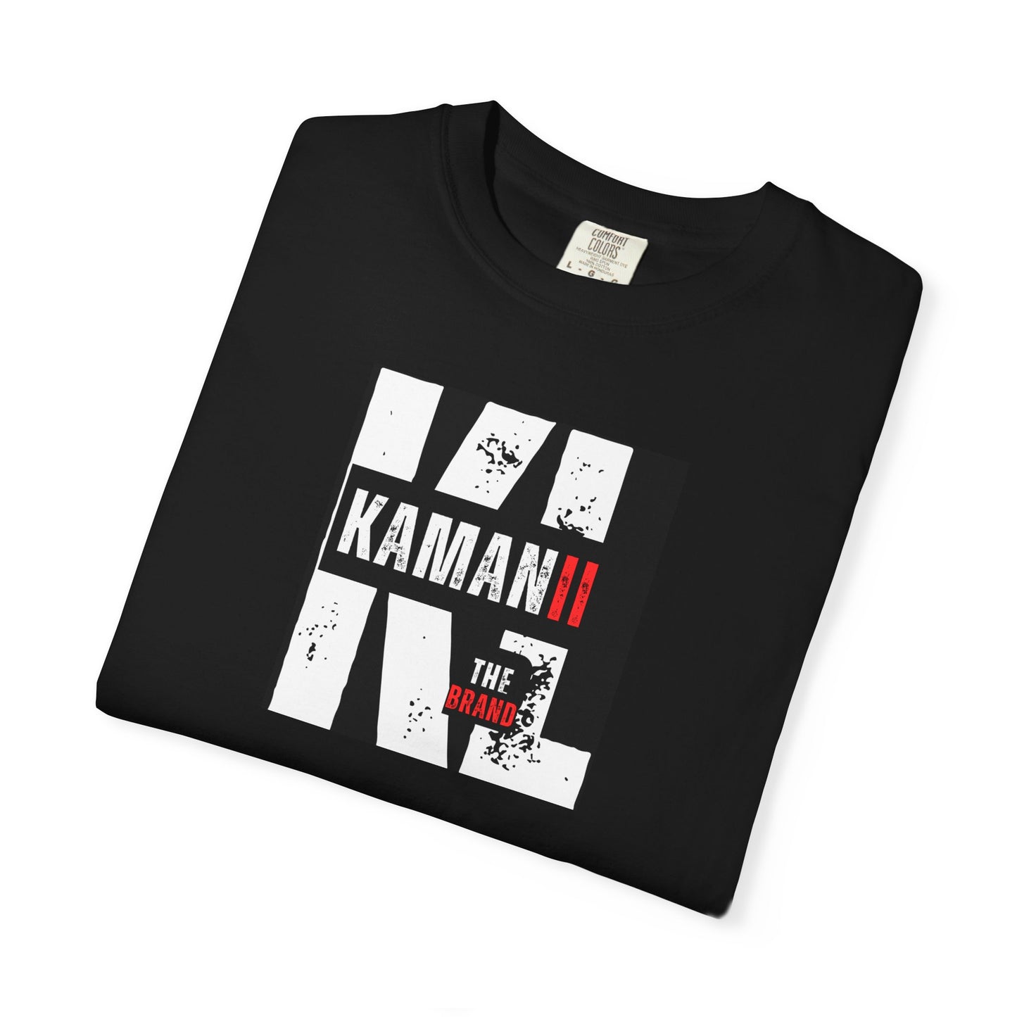 KAMAN II Unisex Garment-Dyed T-shirt | Cool Graphic Tee for Everyday Wear, Casual Outings, Gifts, Streetwear Style