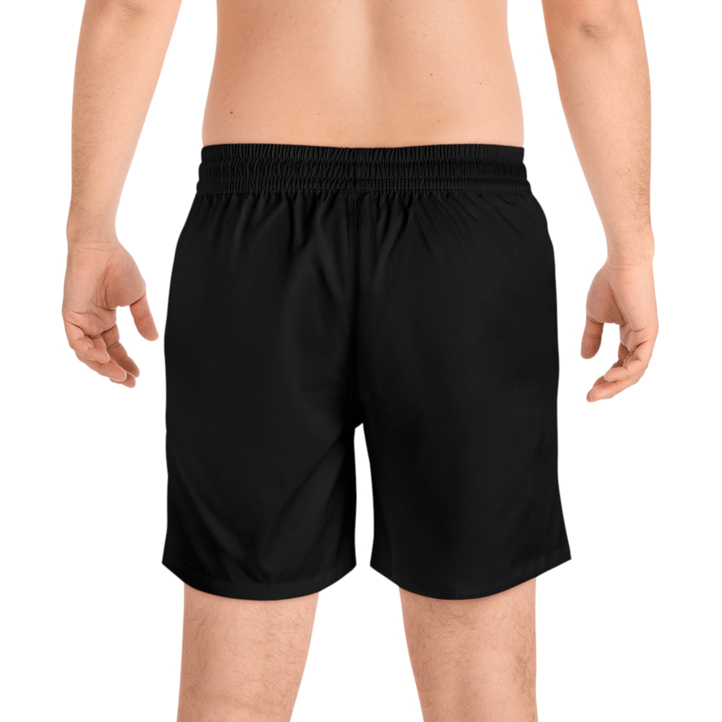 Stylish Men's Mid-Length Swim Shorts, Casual Beach Wear, Pool Party Essentials, Summer Vacation Attire, Quick-Dry Swimwear