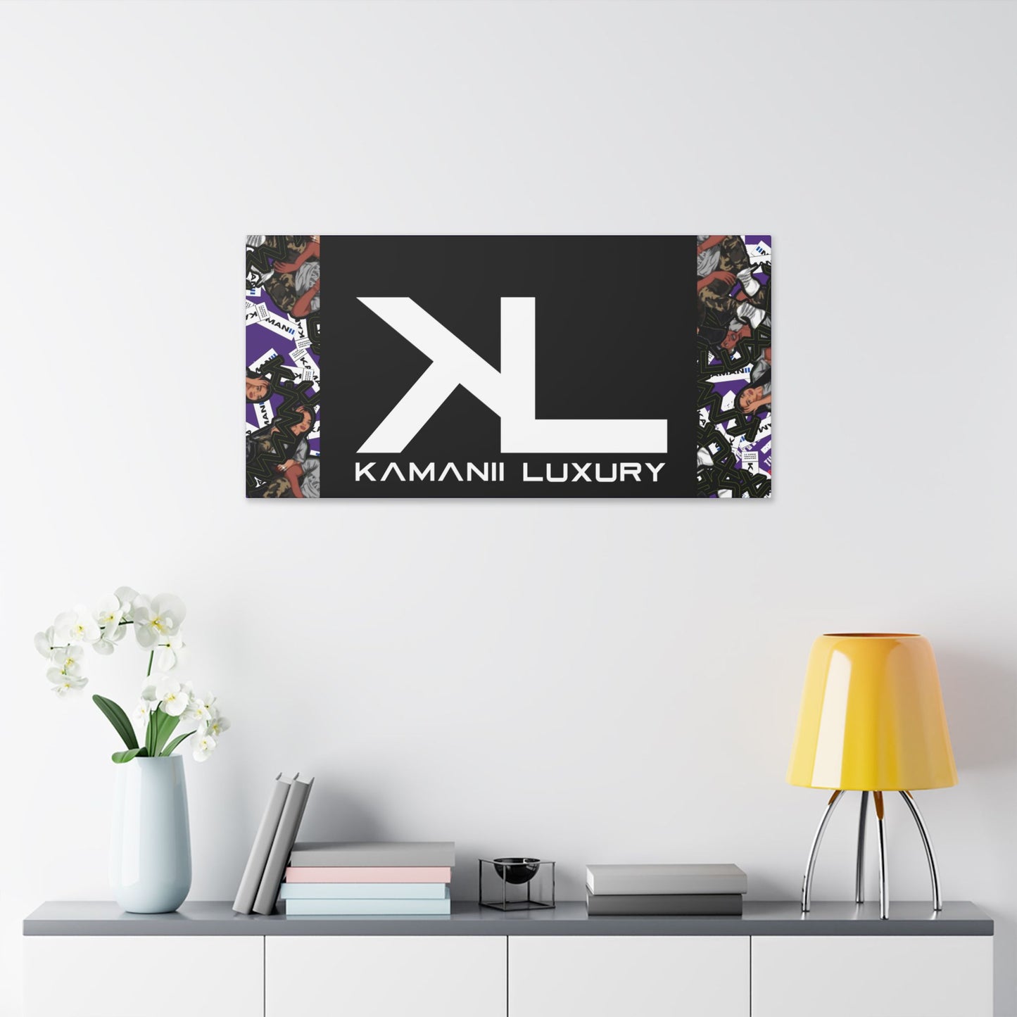 Stylish Stretched Canvas Wall Art, Modern Home Decor, Unique Gift, Fashionable Wall Decoration, Art for Trendy Spaces, Luxury Artwork
