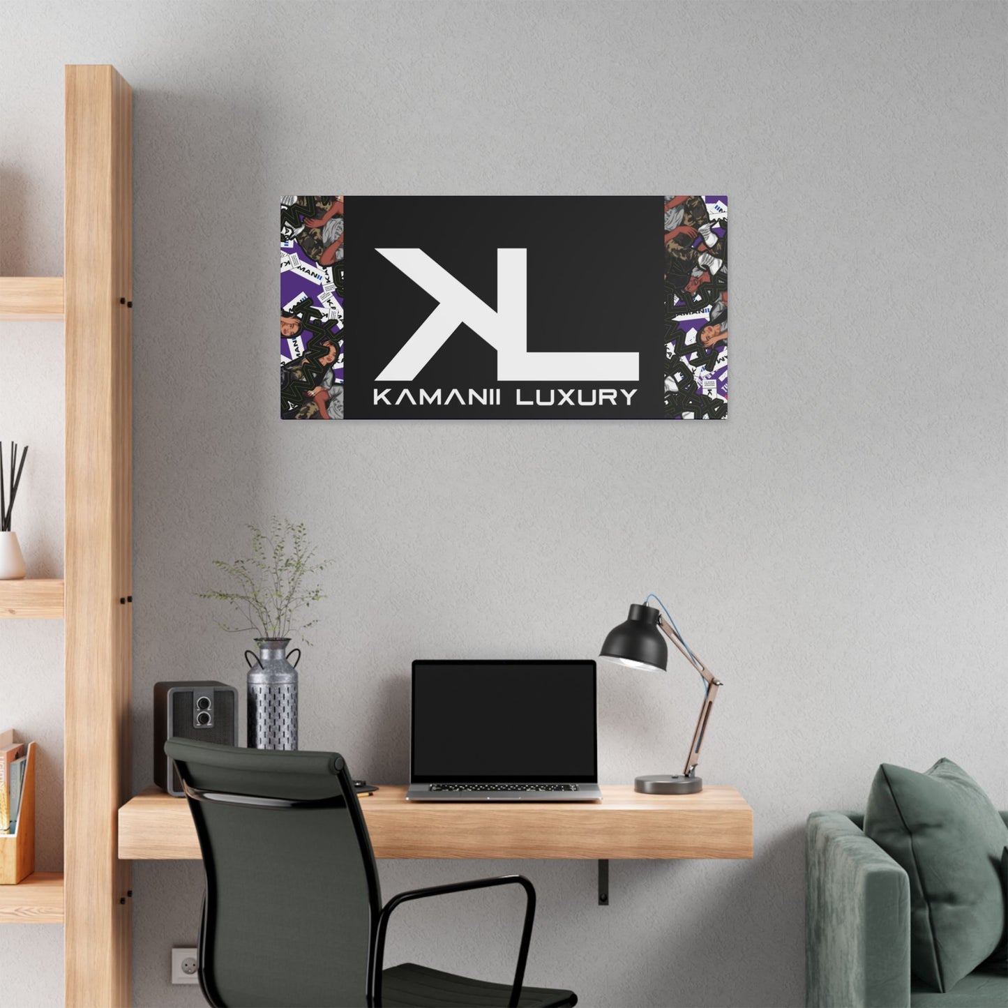 Stylish Stretched Canvas Wall Art, Modern Home Decor, Unique Gift, Fashionable Wall Decoration, Art for Trendy Spaces, Luxury Artwork